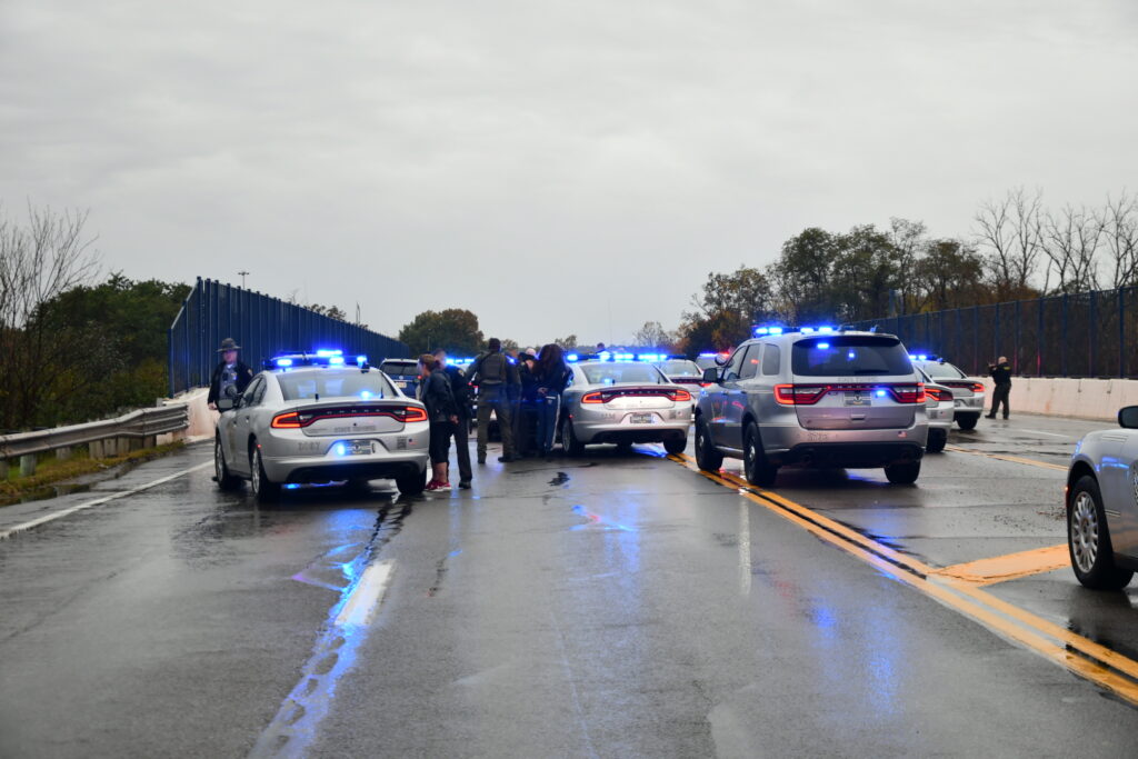 High-speed chase I71