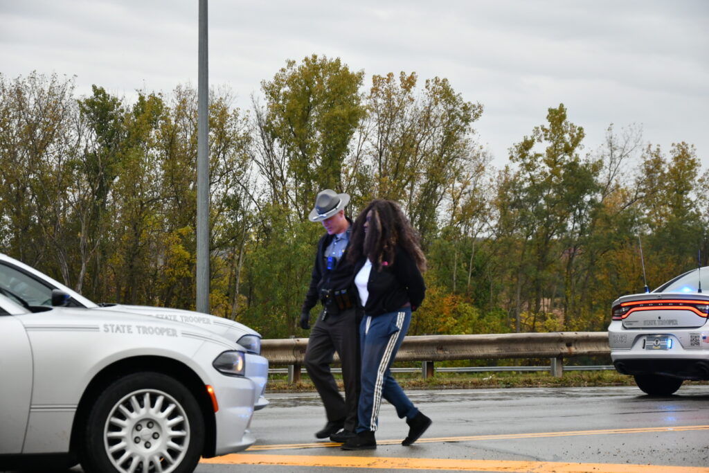 High-speed chase I71