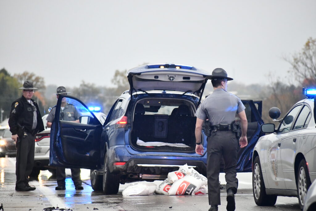 High-speed chase I71