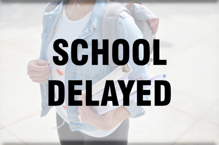 School delayed
