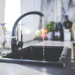 water running in sink
