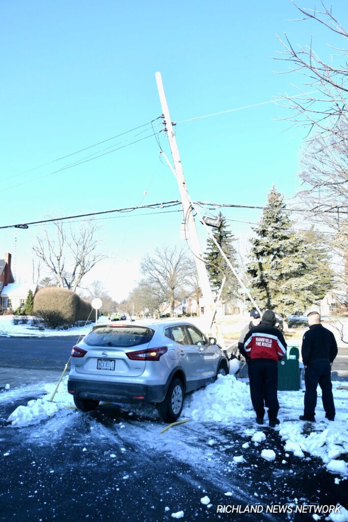 Car vs Pole Grace Brethren Church