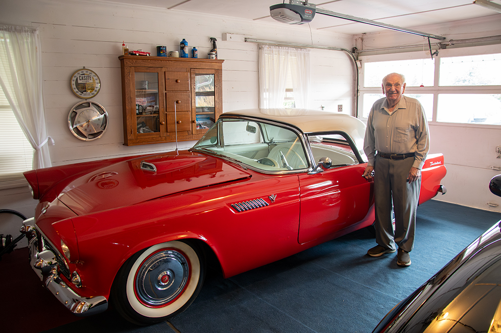 Mr. M and His 1955 Thunderbird