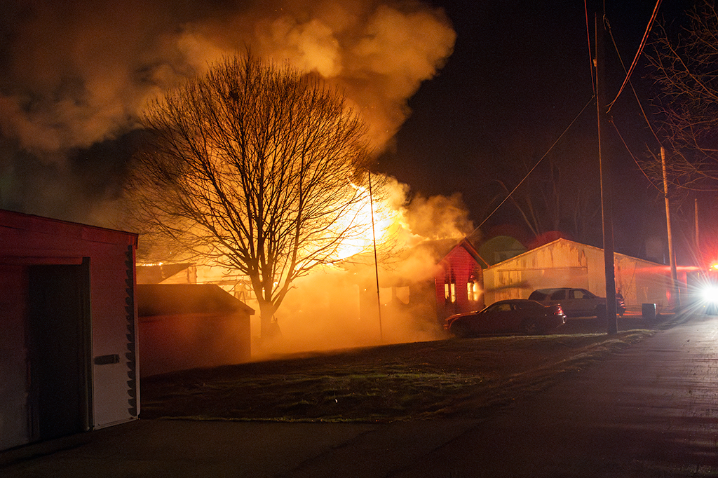 Shelby Fire E. Whitney Ave.