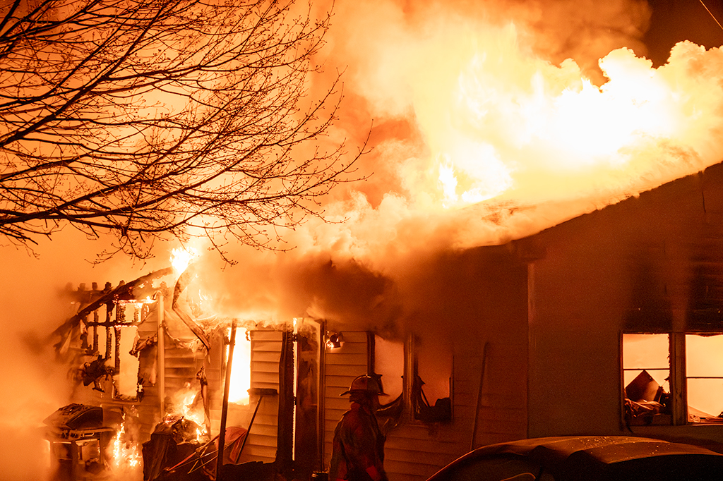 Shelby Fire E. Whitney Ave.