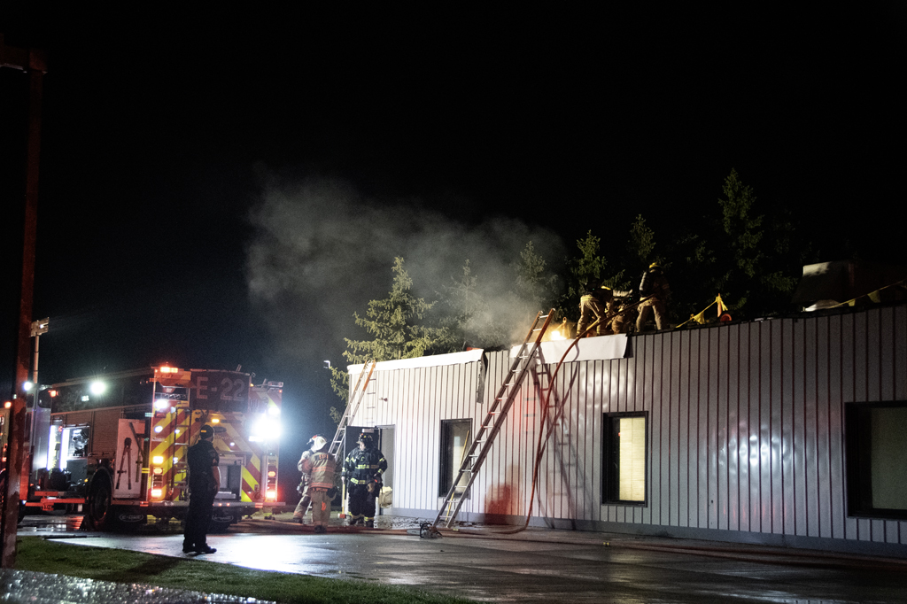 Dunkin Jewelers Structure Fire